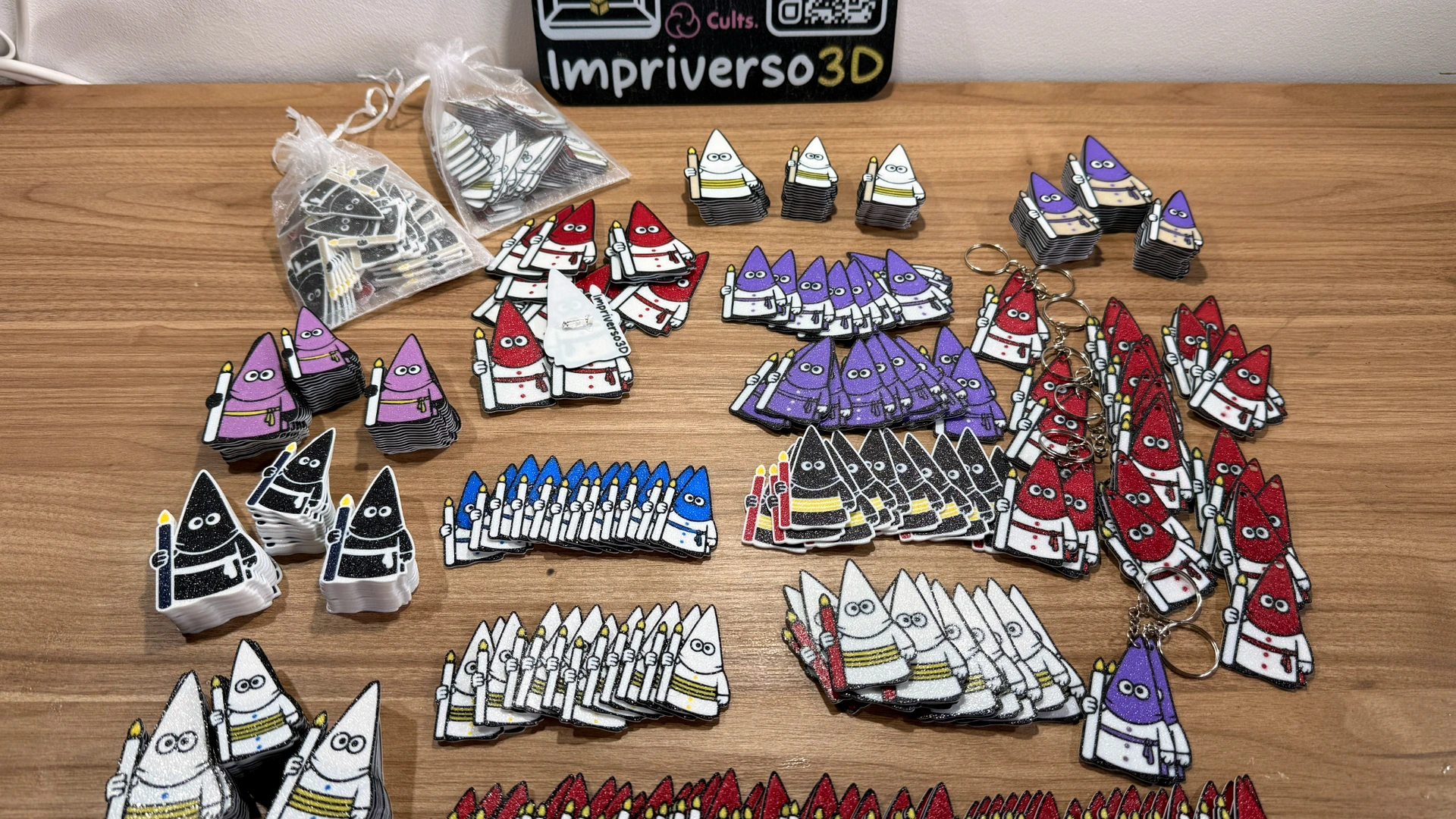 Colección de nazarenos personalizados impresos en 3D
